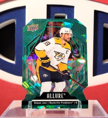 Roman Josi 2022-23 - Allure Green Rainbow Die-Cut /99 Upper Deck